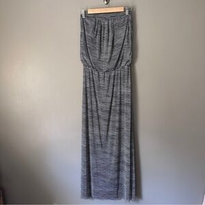 Cynthia Rowley striped strapless maxi dress